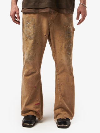 Rick Owens Drkshdw Blue Sky Denim Bolan Bootcut Cotton Jeans