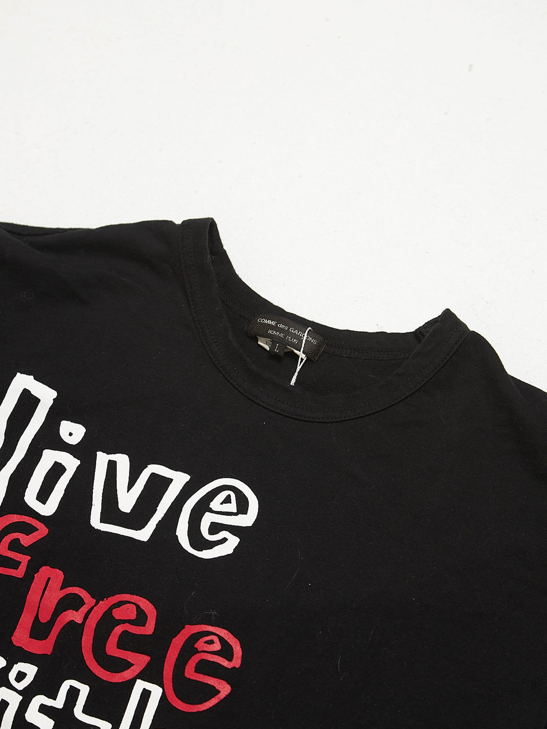 ★24AW★COMME des GARCONS SHIRT Live Free Shirt CDG Shirt - 