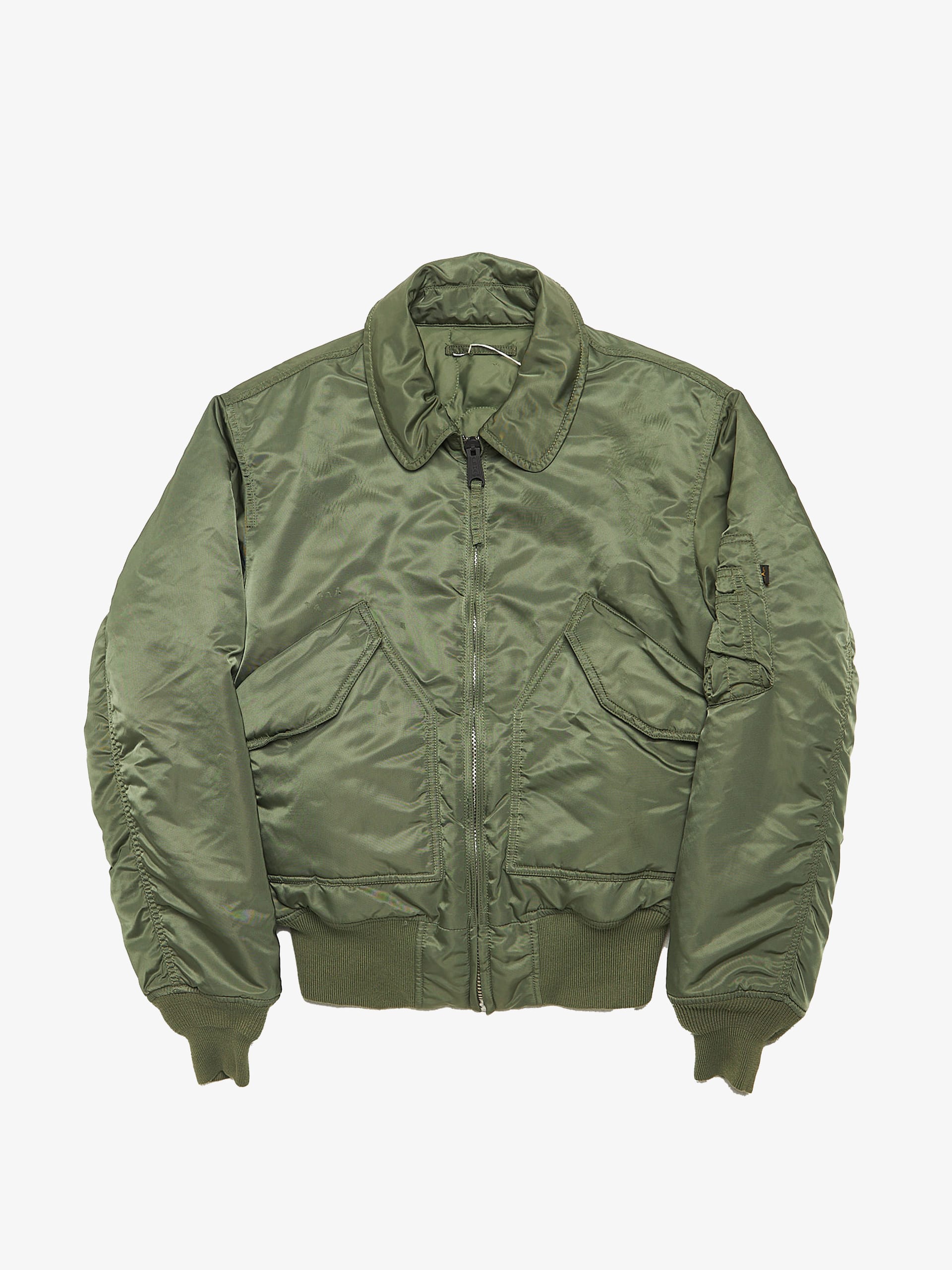 Alyx Khaki Naomi Ave Printed Nylon Bomber