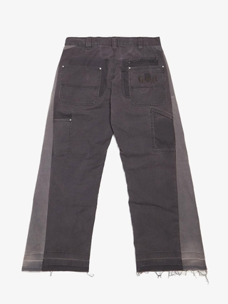Project GR Black Coated Biker Armoured Cotton Jeans