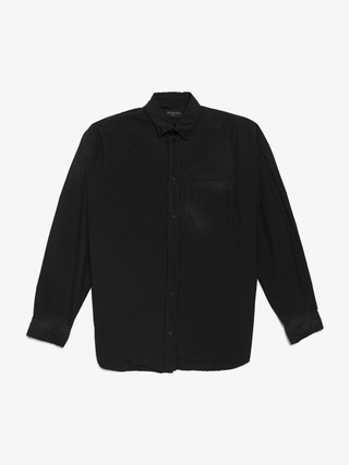 Mowalola Black Tokyo 06 Logo Embroidered Cotton Polo
