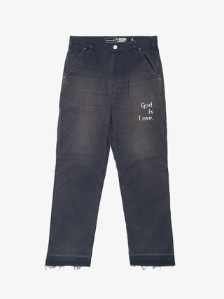 Project GR Two Faced Denim Pants - Black Project GR Two Faced Denim Pants - Black