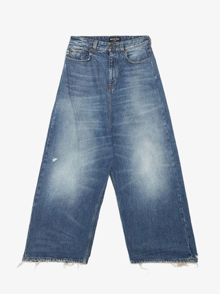 drkshdw Pantaloni denim ・Berlin cropped DRKSHDW - PANTS - Rick Owens