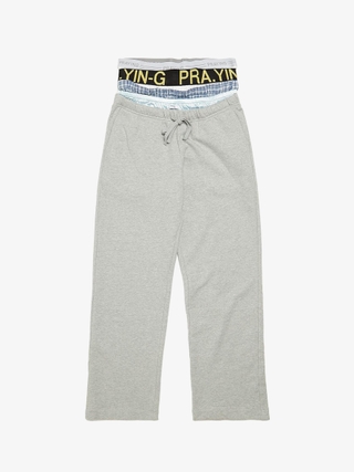 Rick Owens Drkshdw Black Faux Leather Collapse Cut Pants