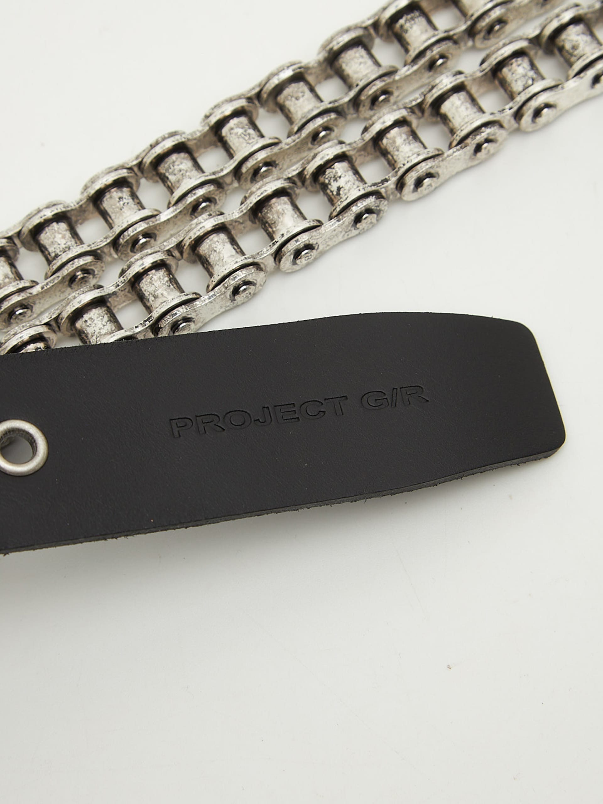 小物 project gr Bicycle Chain Belt Project GR Black Bicycle Chain Belt