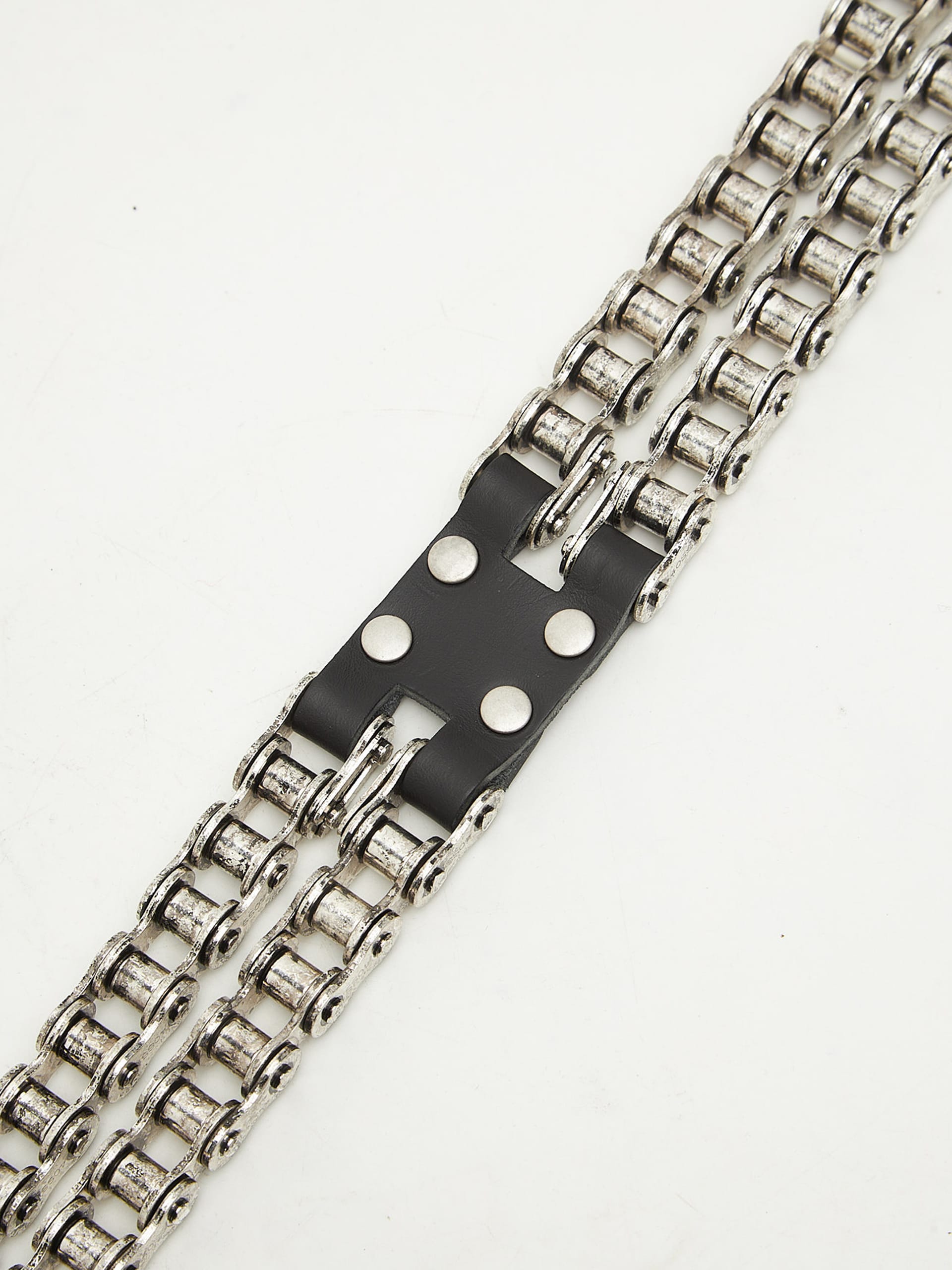 小物 project gr Bicycle Chain Belt Project GR Black Bicycle Chain Belt