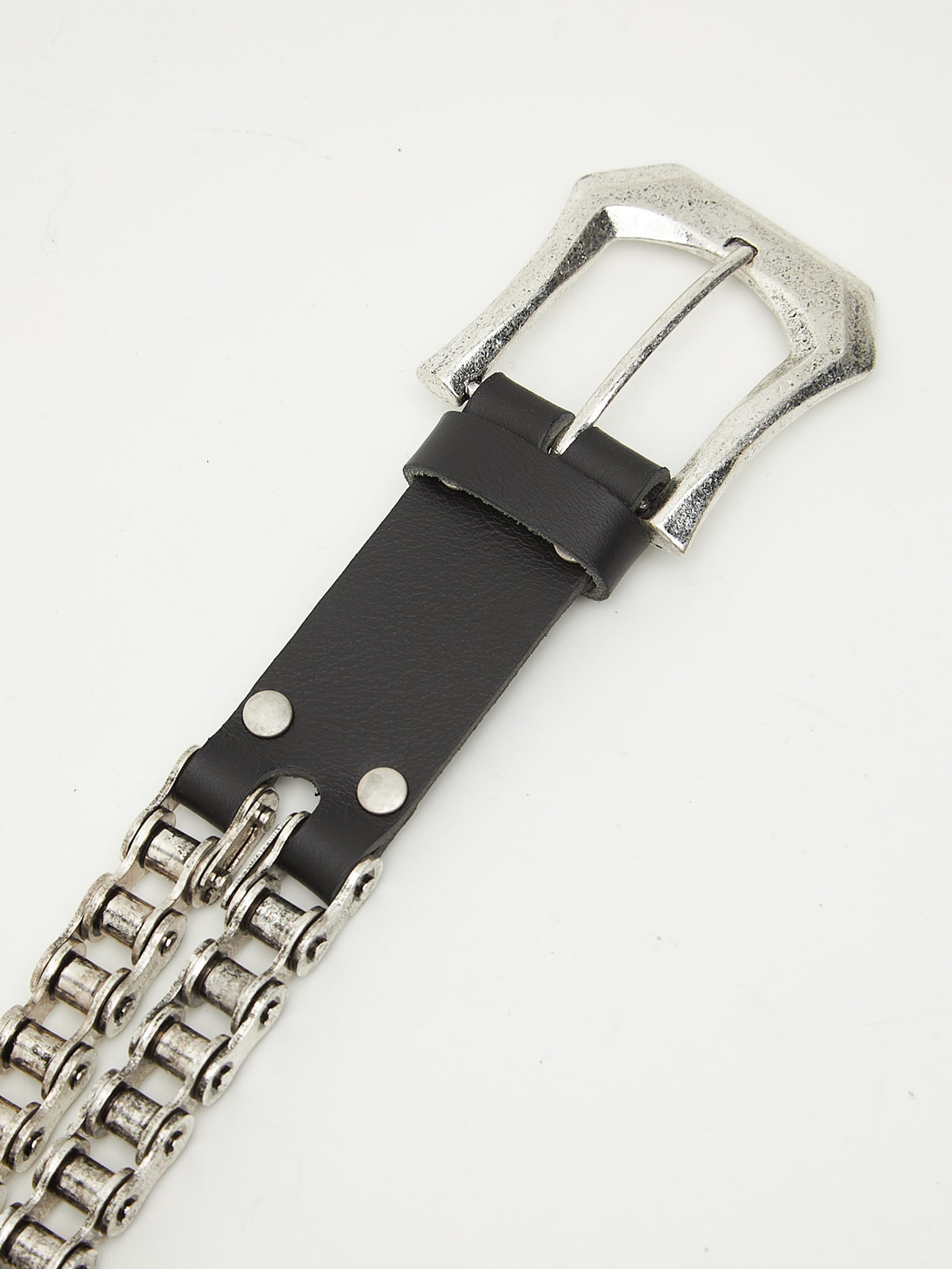 小物 project gr Bicycle Chain Belt Project GR Black Bicycle Chain Belt