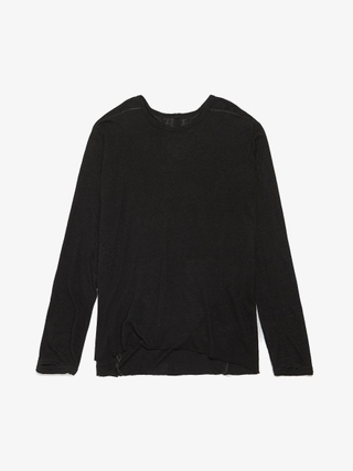 Carol Christian Poell　カットソー　　　　　サイズ48 Carol Christian Poell Black Knitted Cotton Longsleeve