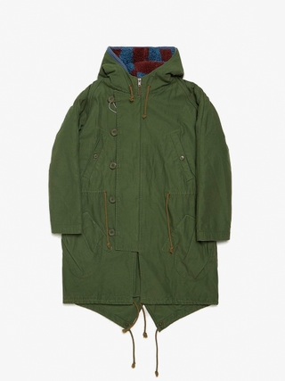 Project GR MA-1ジャケット Project GR Black Red Reversible Hooded MA-1 Jacket