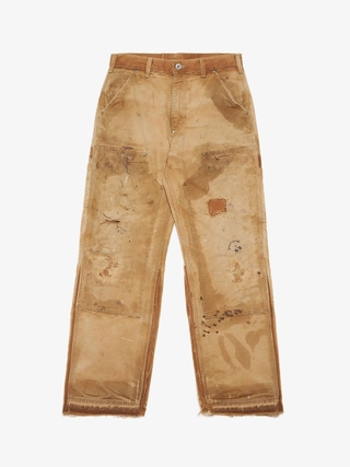 パンツ rick owens detroit cut SBW 28 パンツ Rick Owens Waxed Detroit Cut SBW 28 パンツ Rick Owens Waxed