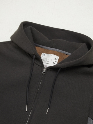 Project GR Zygon Zip Hoodie - Melange Grey Project GR Zygon Zip Hoodie - Melange Grey