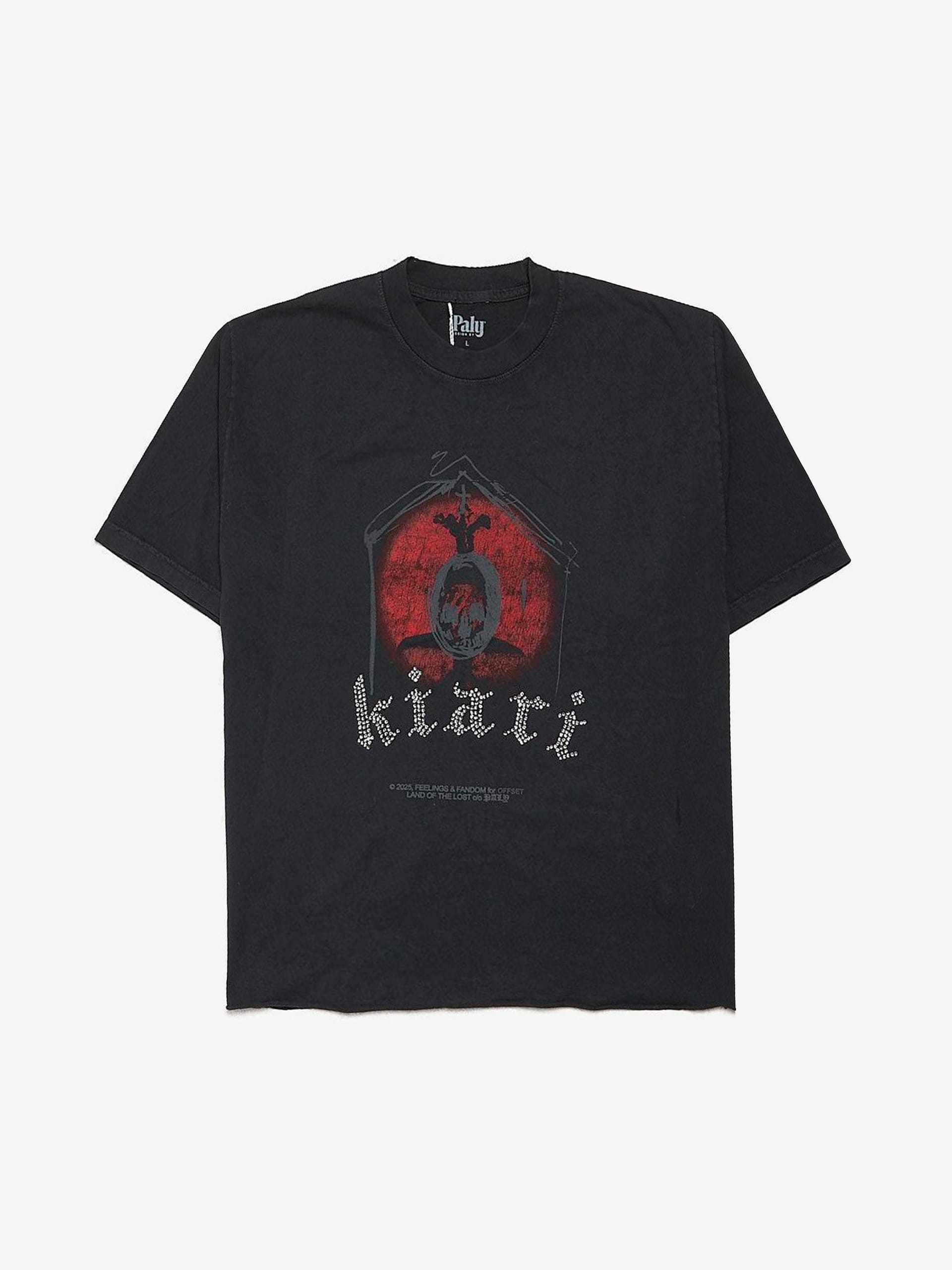 Paly Hollywood Black Kiari Shining Printed Cotton