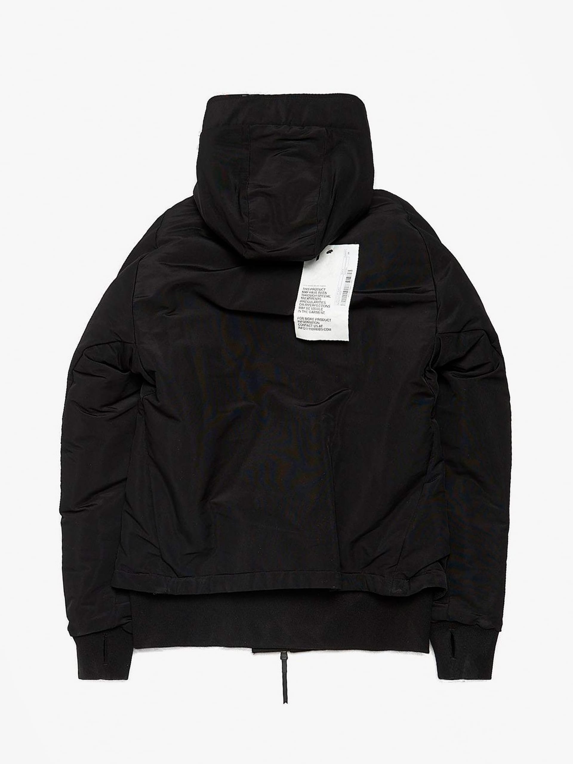 11 By Boris Bidjan Saberi Black Downjacket