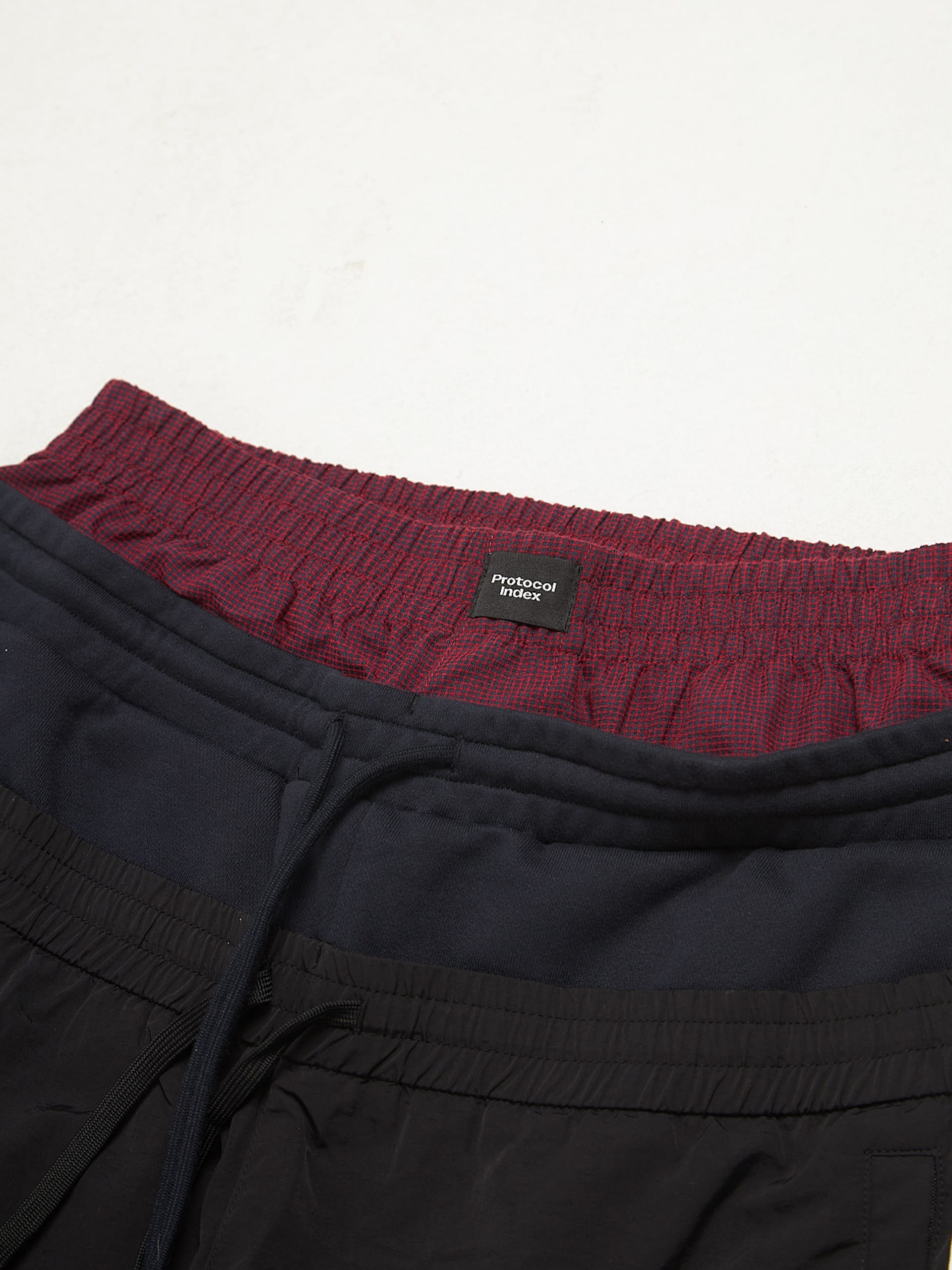 Protocol Index 3 Layered Track Pants Black