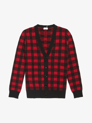 Calvin Klein 205W39NYC Red Black and White Reversed Oversized