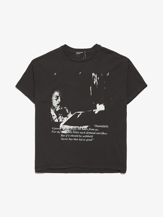 Enfants Riches Deprimes Black Shamefully Printed Cotton T-shirt