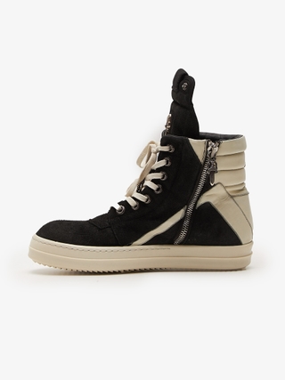 Rick Owens Dust / Milk Geobasket Sneakers Rick Owens Dust / Milk Geobasket Sneakers