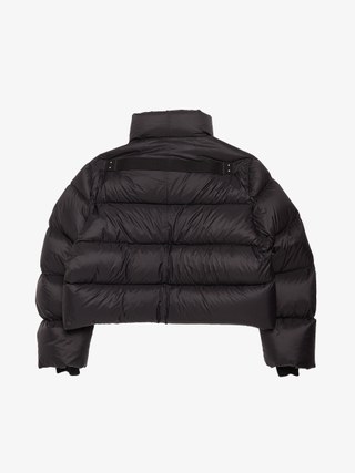 Rick Owens Black Puffed Turtle Downjacket