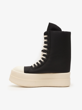 Rick Owens Drkshdw Black High Top Ramones