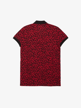 Mowalola Black Tokyo 06 Logo Embroidered Cotton Polo