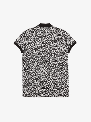 Mowalola Black Tokyo 06 Logo Embroidered Cotton Polo