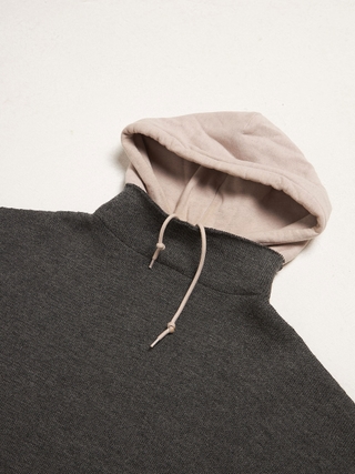Protocol Index Blue Stripe Polo Hoodie