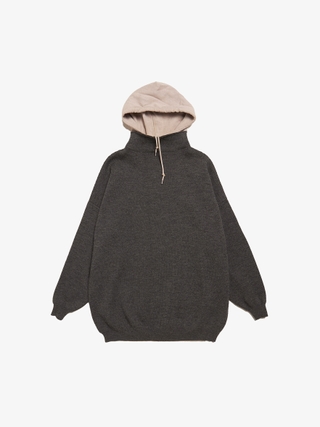 Protocol Index Blue Stripe Polo Hoodie