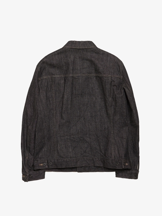 Rick Owens Drkshdw Black Nylon Gimp ZIp Jacket