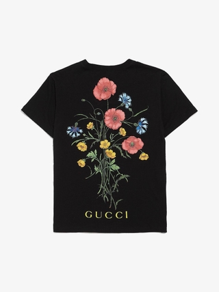 Gucci Black Chateau Marmont Printed T-shirt