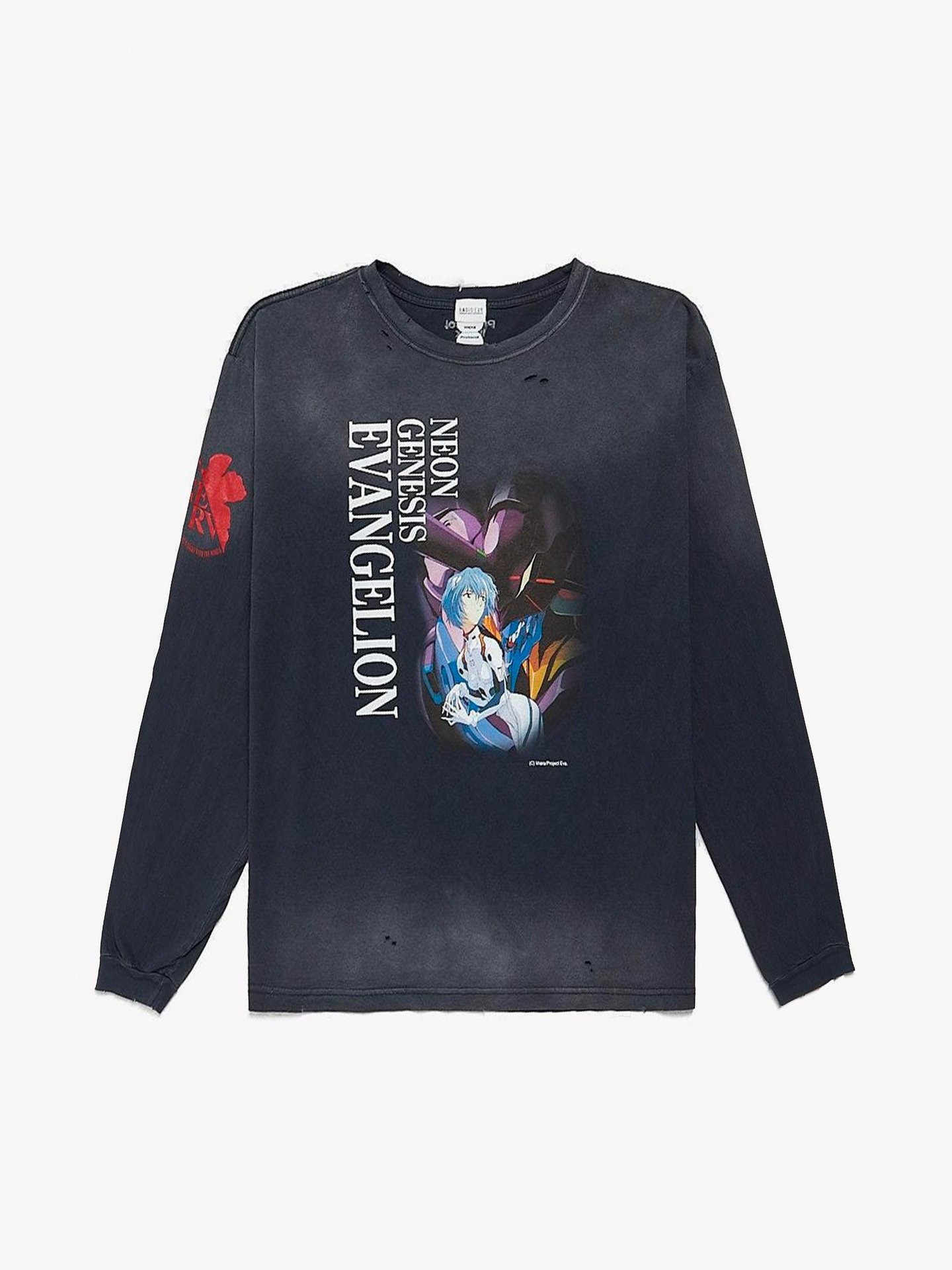 Protocol Index Evangelion Longsleeve Navy