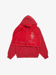 Protocol Index Upside Down Zip Hoodie Multi Black