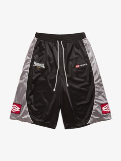 Protocol Index Blue Long Zipper Fly Denim Shorts